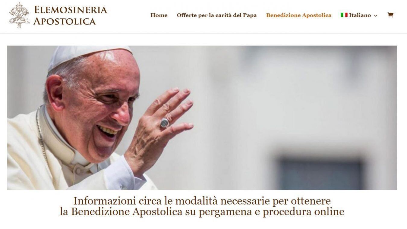 Pergamena Con Benedizione Del Papa Benedizione Papa, come ottenere la pergamena online